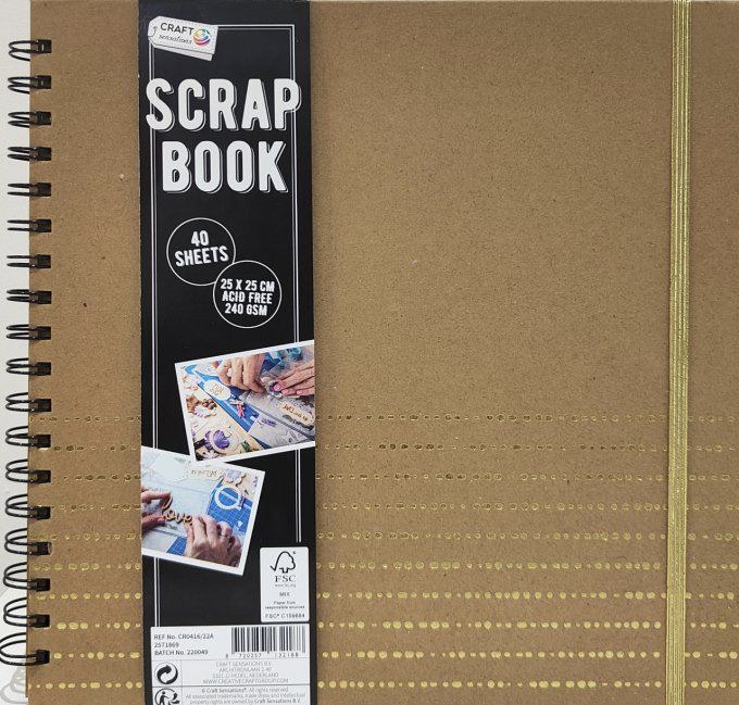 Album Scrapbooking Kraft